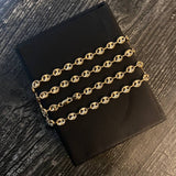 Cadena GC 21.45gr / 60cm / 7mm Diamantada Oro Amarillo