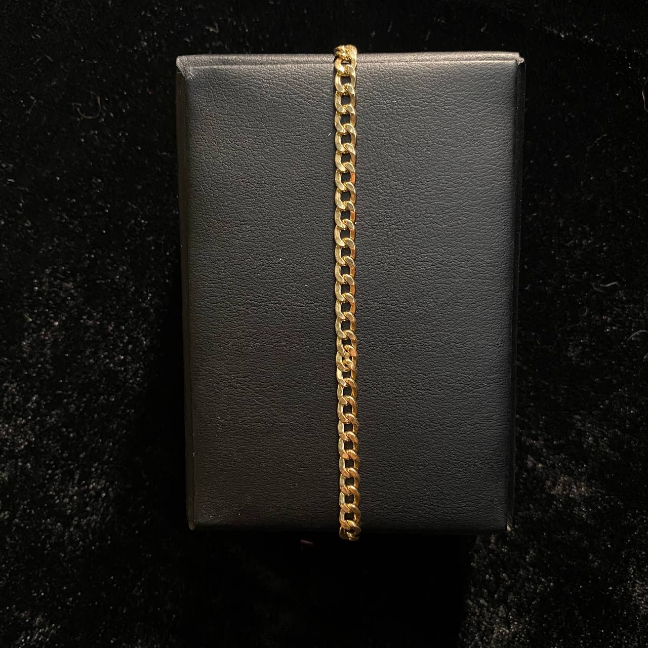 Pulso Cubano 2.75gr / 20cm / 2.7mm Oro Amarillo +1 (Imperfecto)