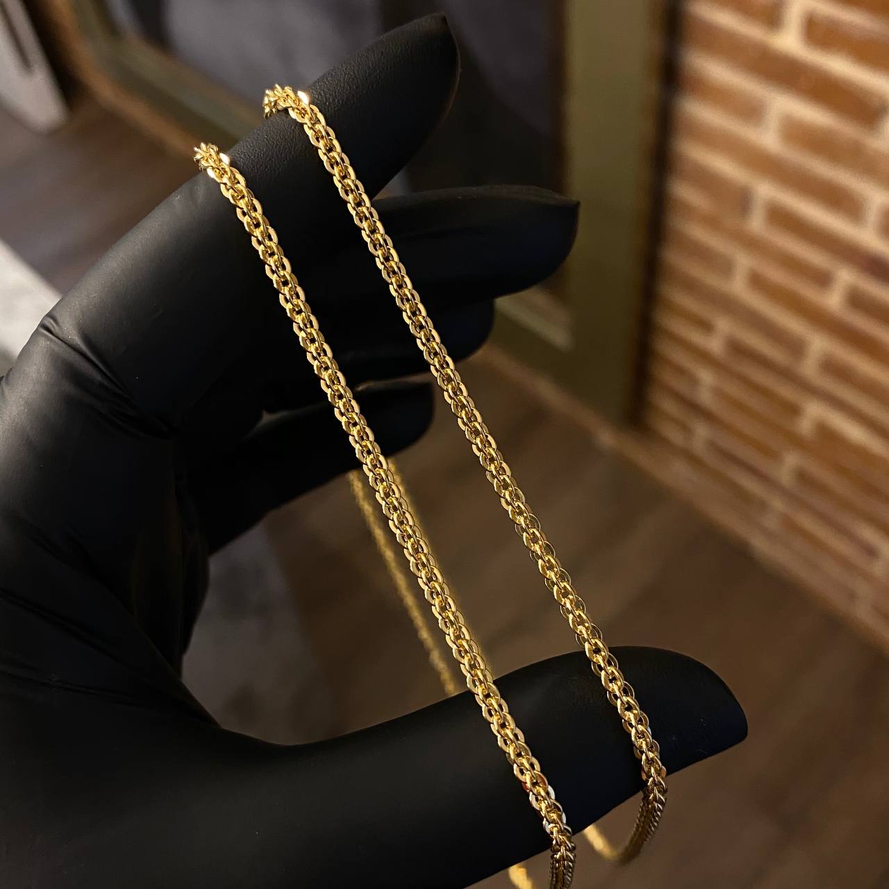 Cadena Marroquin 6gr / 45cm Oro Amarillo +3*