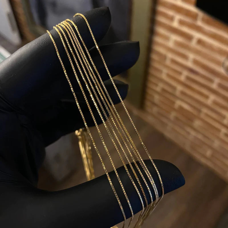 Cadena Veneciana 1.55gr/45cm Oro Amarillo +3
