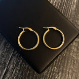 Candongas 1.7gr / 2.3cm Tubular Oro Amarillo Jass