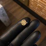 Herraje Virgen Milagrosa 0.7gr / 1.3cm Circones Azules Celeste Naranjas Oro Amarillo