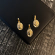 Dije Divino Niño 0.95gr / 1.8cm Diamantado Oro Amarillo