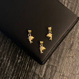 Dije Delfin 0.2gr / 1.3cm Troquelado Oro Amarillo