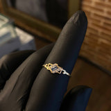 Anillo Ganchos Vasculares 1.2gr T7 1/2 Circones Blancos Celeste Oro Amarillo