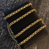 Cadena Franco Expandida 22.3gr / 55cm / 5mm Oro Amarillo +4