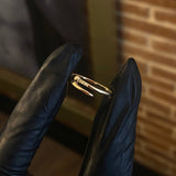 Anillo Clavo 1.3gr  T7 1/2 Liso Oro Amarillo