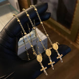 Pulso Denario 3.1gr / 18cm Virgen Milagrosa Bolas Lisas 3mm Oro Amarillo