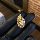 Dije Indio 5.45gr / 3.5cm Circones Colores Lila Oro Amarillo*
