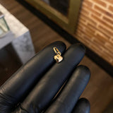Dije Corazon 0.4gr / 1.4cm Soplado Oro Amarillo