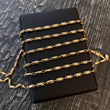Cadena Rustica 7.7gr / 50cm / 3mm Adige Lisa Oro Amarillo