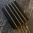Tobillera GC 2.3gr / 25cm / 3mm Oro Amarillo