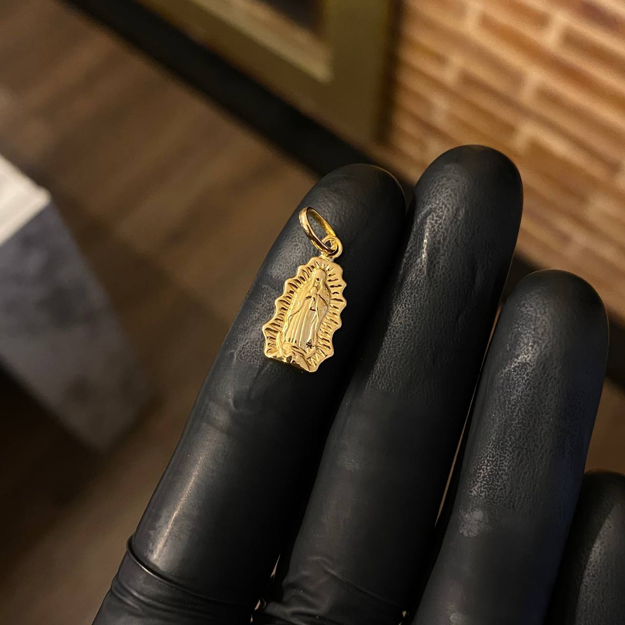 Dije Virgen de Guadalupe 1.15gr / 2.3cm Oro Amarillo