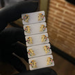 Topos Luna Angel 0.9gr Circones De Colores Oro Amarillo
