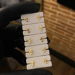 Topos Cruz Gotica 0.5gr Lisa Oro Amarillo