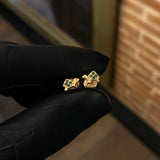 Topos Tortuga 0.8gr Circones Verdes Oro Amarillo