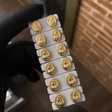 Topos Virgen Rosa Mistica 0.95gr Oro Amarillo*