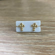 Topos Cruz 0.75gr Circones Blancos Oro Amarillo