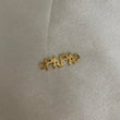 Herraje Pies 1.2gr Circones Blancos Oro Amarillo