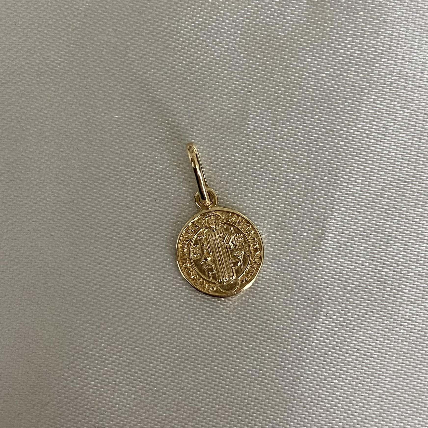 Dije San Benito 1.1gr Oro Amarillo